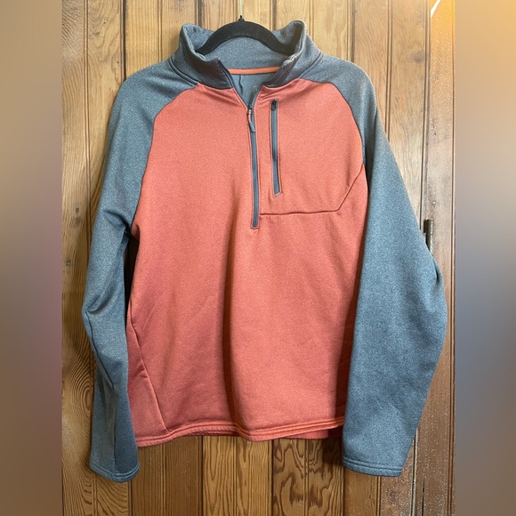 L.L. Bean Men's Mountain Fleece Half-Zip Colorblock Size Large - Picture 1 of 8